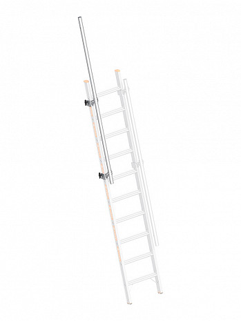 Layher Handlauf mit Ausstieg / Länge: 2,00 m