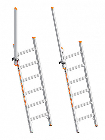 Layher Ausstiegsholm / Passend für Holmhöhe: 64 mm