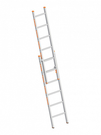 Layher Schiebeleiter TOPIC 1035 / 2x6 Sprossen