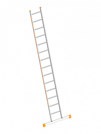 Layher Anlegeleiter TOPIC 1054 / 14 Sprossen mit Traverse