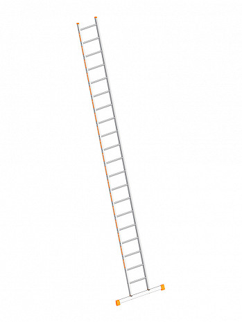 Layher Anlegeleiter TOPIC 1054 / 20 Sprossen mit Traverse