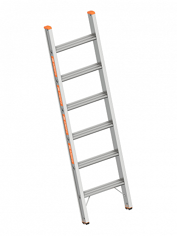 Layher Stufen-Anlegeleiter TOPIC 1042 / 6 Stufen / gemäß TRBS 2121-2