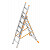 Layher 3-teilige Allzweckleiter TOPIC 1041 / 3x6 Stufen / gemäß TRBS 2121-2