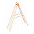 Layher Holz-Stehleiter 1038 / 2x14 Sprossen