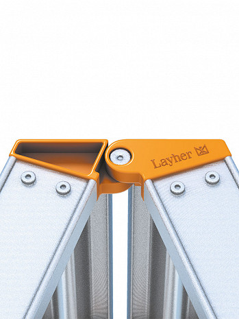 Layher Stufen-Stehleiter TOPIC 1043 / 2x10 Stufen / gemäß TRBS 2121-2