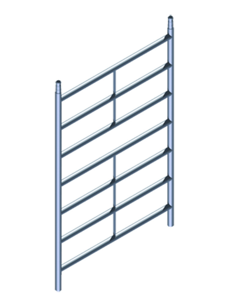 ZARGES Aufsteckrahmen für 1,35 m Breite 2,00 m