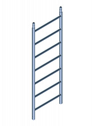 ZARGES Aufsteckrahmen für 0,75 m Breite 1,00 m ZARGES Aufsteckrahmen für 0,75 m Breite 1,00 m