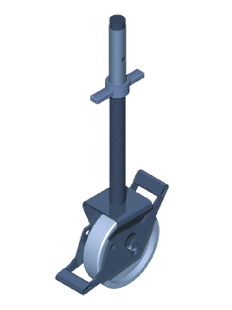 ZARGES Lenkrolle mit Feststeller - Durchmesser 200 mm