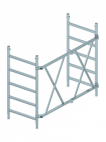 ZARGES Klapprahmeneinheit für 0,75 m Breite