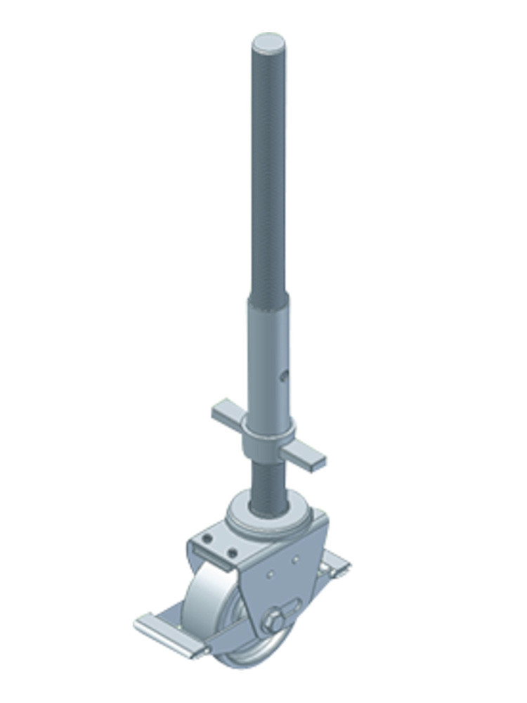 ZARGES Lenkrolle mit Spindel - Durchmesser 125 mm