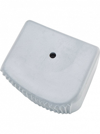 ZARGES Außenschuh, grau, links 66 x 31 mm