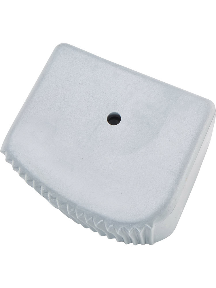 ZARGES Außenschuh, grau, links 66 x 31 mm