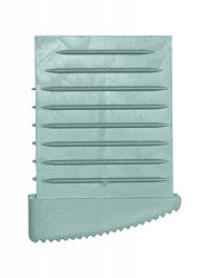 ZARGES Innenschuh für Teleskopl. 41930 - 41932, grau, 58 x 25 mm ZARGES Innenschuh für Teleskopl. 41930 - 41932, grau, 58 x 25 mm