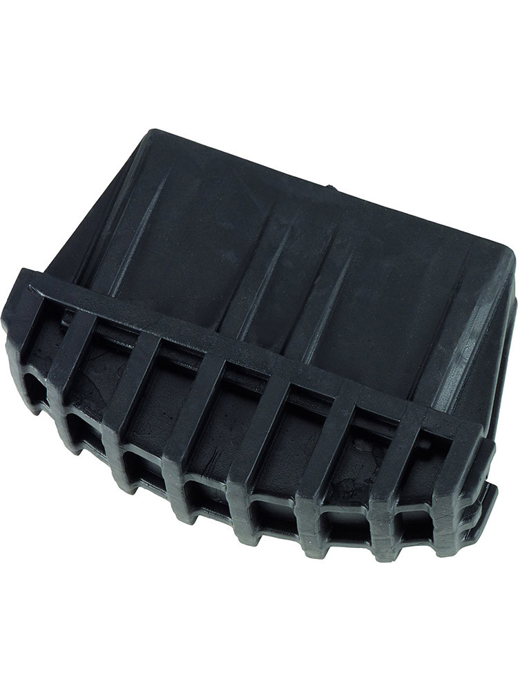 ZARGES Außenschuh schwarz, 76 x 25 mm