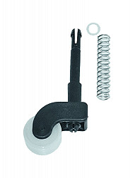 ZARGES Rolle mit Scheibe und Feder, zu Rolltritt 40918 ZARGES Rolle mit Scheibe und Feder, zu Rolltritt 40918