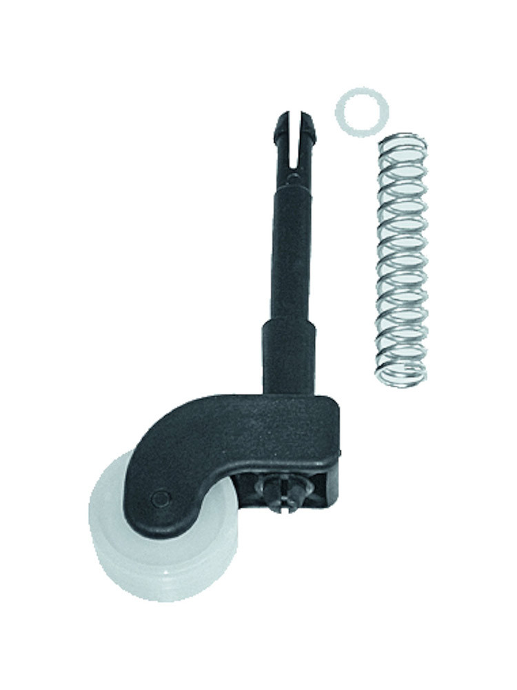 ZARGES Rolle mit Scheibe und Feder, zu Rolltritt 40918