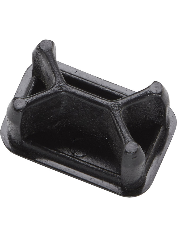 ZARGES Endkappe, schwarz 48 x 25 mm