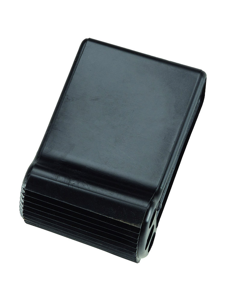 ZARGES Außenschuh für Quertraversen | Holmaußenmaß: 73x25 mm | Farbe: Schwarz