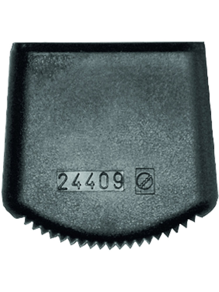 ZARGES Außenschuh für Sprossenleitern | Holmaußenmaß: 73x25 mm | Farbe: Schwarz