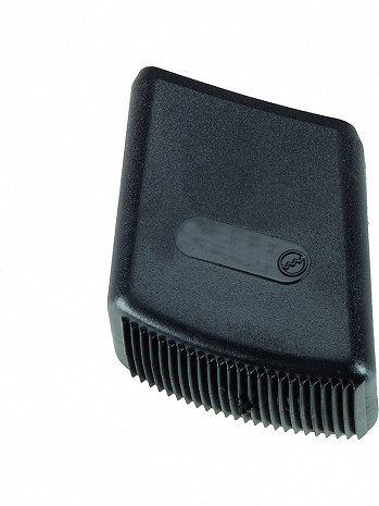 ZARGES Außenschuh für Alu-Stufenleitern | Holmaußenmaß: 58x25 mm | Farbe: Schwarz