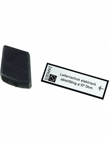 ZARGES Außenschuh el. leitf, schwarz 42 x 25 mm