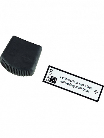 ZARGES Außenschuh el. leitf, schwarz 58 x 25 mm