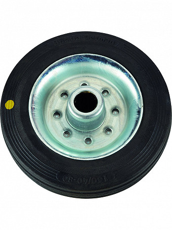 ZARGES Rad 160 mm elektrisch ableitfähig, für Plattormleitern