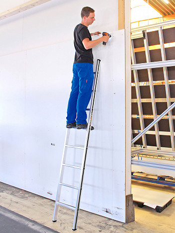 HYMER Anlegeleiter Alu-Pro 70011 / 10 Sprossen