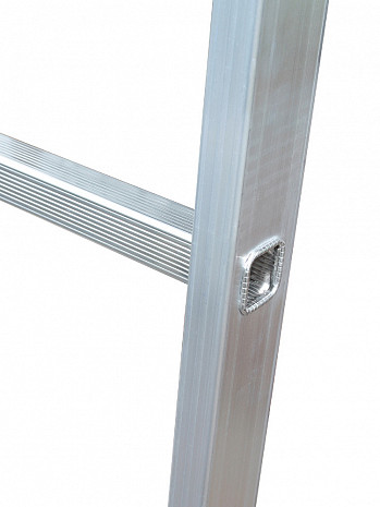 KRAUSE STABILO Alu Anlegeleiter 24 Sprossen Breitformat