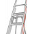 HYMER Obstbaumleiter 2-teilig 2x12 Sprossen