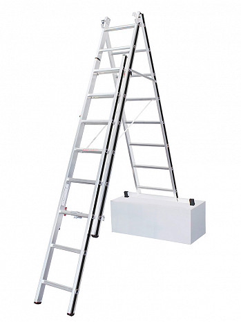 HYMER Mehrzweckleiter Alu-Pro 70047 / 3x8 Sprossen