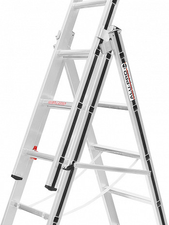 HYMER Mehrzweckleiter Alu-Pro 70047 / 3x8 Sprossen