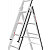 HYMER Mehrzweckleiter Alu-Pro 70047 / 3x8 Sprossen