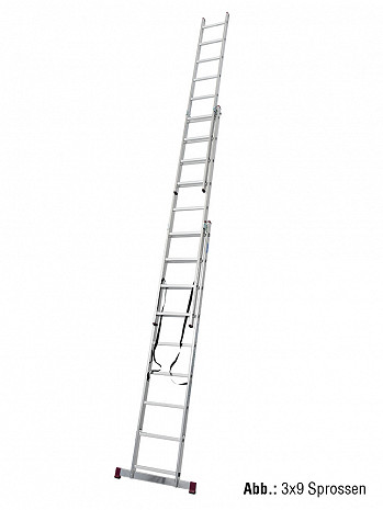 KRAUSE CORDA Vielzweckleiter 3x10 Sprossen