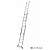 KRAUSE CORDA Vielzweckleiter 3x8 Sprossen mit Treppenfunktion