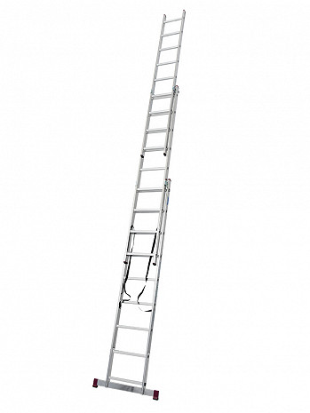 KRAUSE CORDA Vielzweckleiter 3x9 Sprossen mit Treppenfunktion