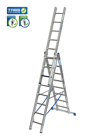 KRAUSE STABILO Vielzweckleiter / 3x8 Sprossen/Stufen | TRBS-konform