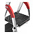 Hailo L100 TopLine - Sicherheits-Stehleiter 4 XXL-Stufen