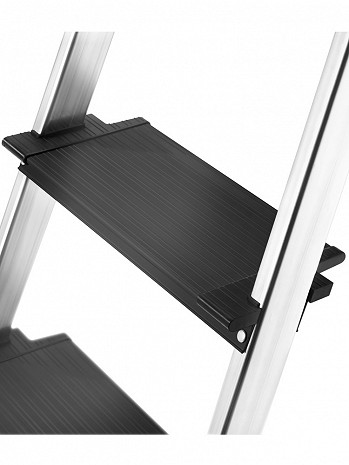 Hailo L100 TopLine - Sicherheits-Stehleiter 4 XXL-Stufen