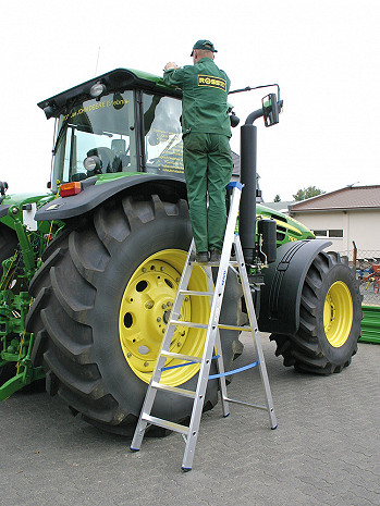 KRAUSE STABILO Stufen-Stehleiter / 8 Stufen / gemäß TRBS 2121-2