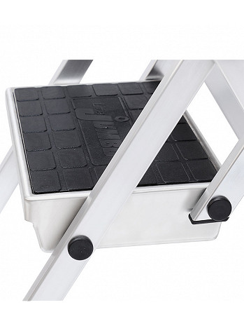 WAKÜ Little Jumbo Sicherheitstreppe Alutritt ohne Bügel 2 Stufen - Compact