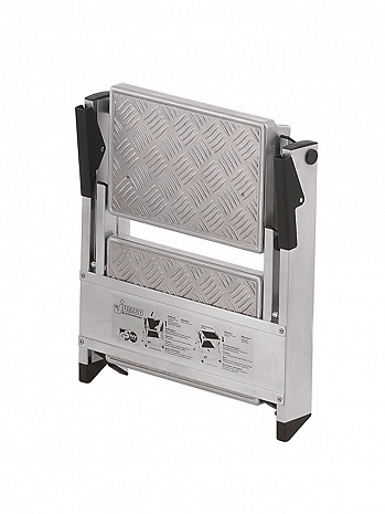 WAKÜ Little Jumbo Sicherheitstreppe Alutritt ohne Bügel 2 Stufen - Compact