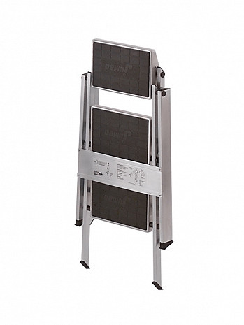 WAKÜ Little Jumbo Sicherheitstreppe Gummibelag ohne Bügel 3 Stufen