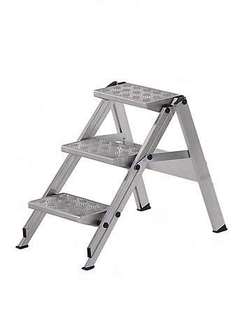 WAKÜ Little Jumbo Sicherheitstreppe Alutritt ohne Bügel 3 Stufen