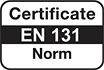 Zertifizierung nach EN 131