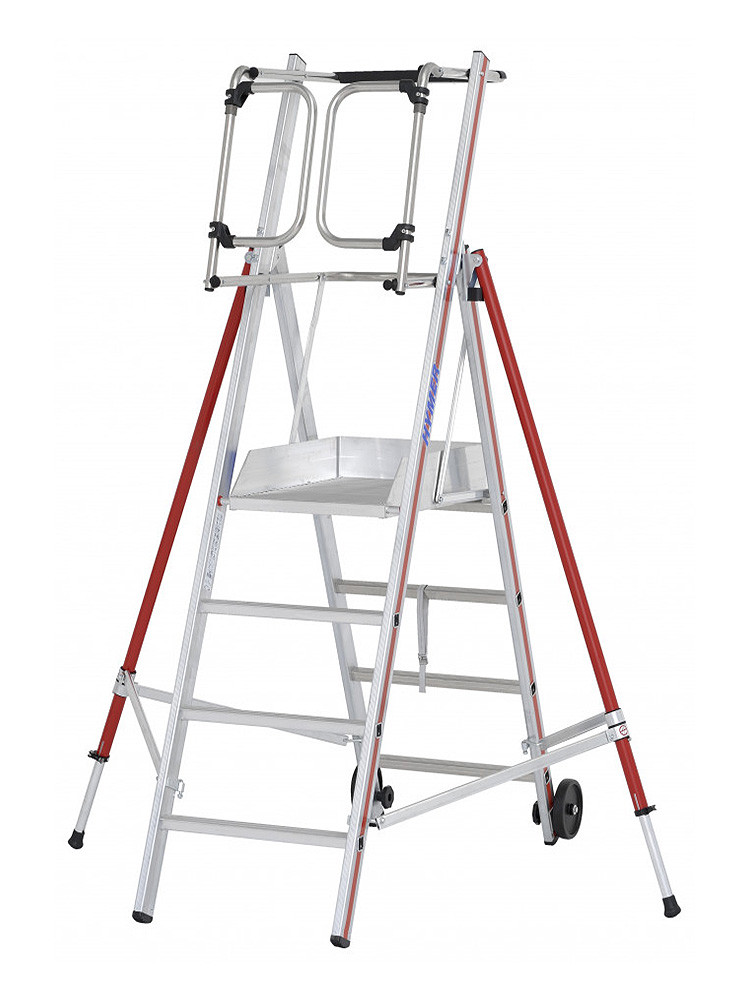 HYMER ProTect Plattformleiter 8483 4 Sprossen