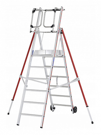 HYMER ProTect Plattformleiter 8483 6 Sprossen