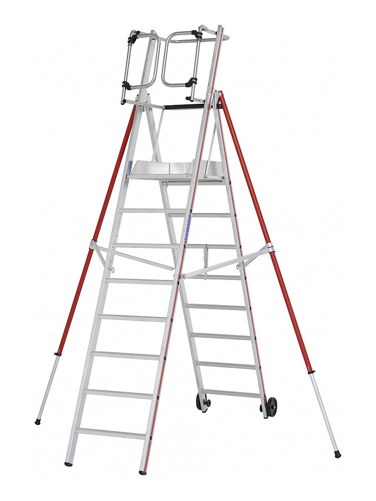 HYMER ProTect Plattformleiter 8483 8 Sprossen
