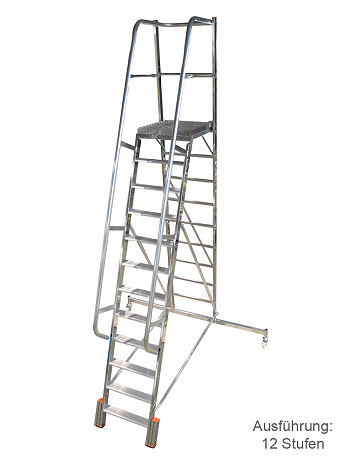 KRAUSE STABILO Podestleiter Vario kompakt Breite 2,07 m 10 Stufen