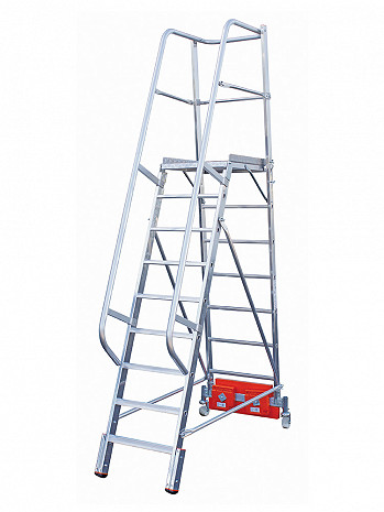 KRAUSE STABILO Podestleiter Vario kompakt Breite 0,82 m 9 Stufen